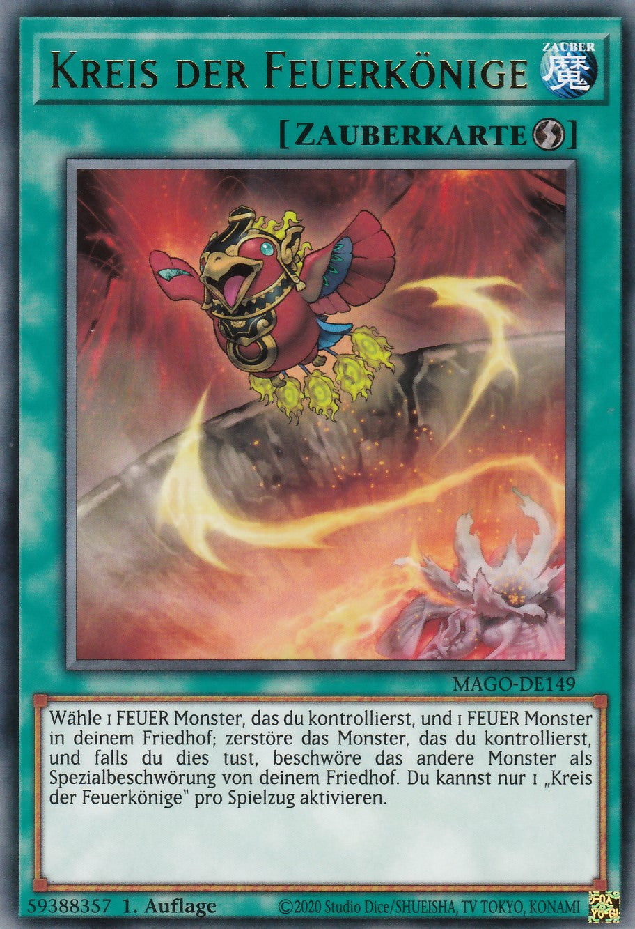 Kreis der Feuerkönige - MAGO-DE149 - Rare - Reprint - Deutsch - Maximum Gold