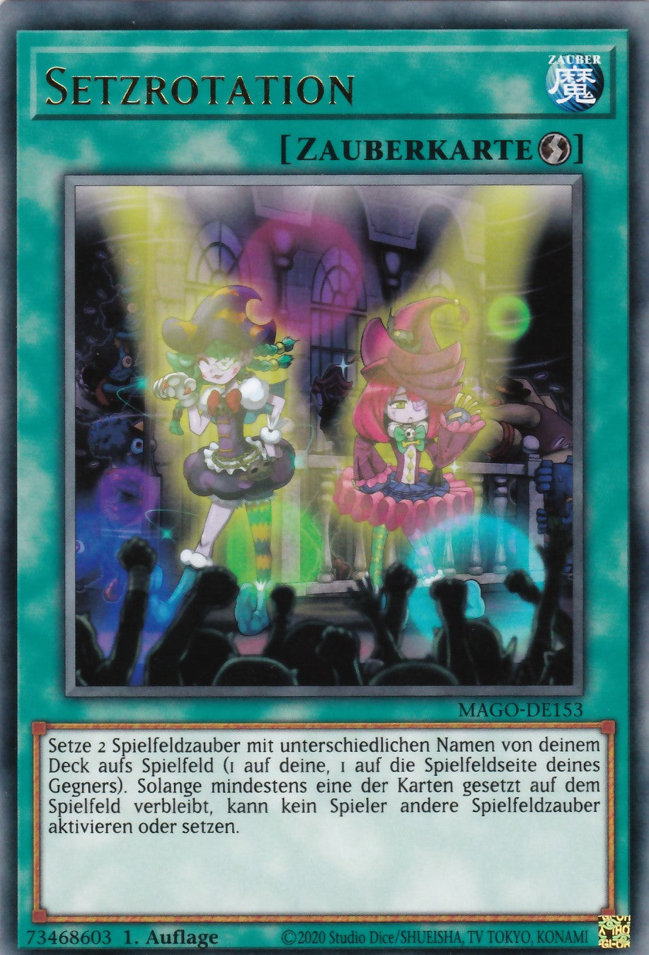 Setzrotation - MAGO-DE153 - Rare - Reprint - Deutsch - Maximum Gold