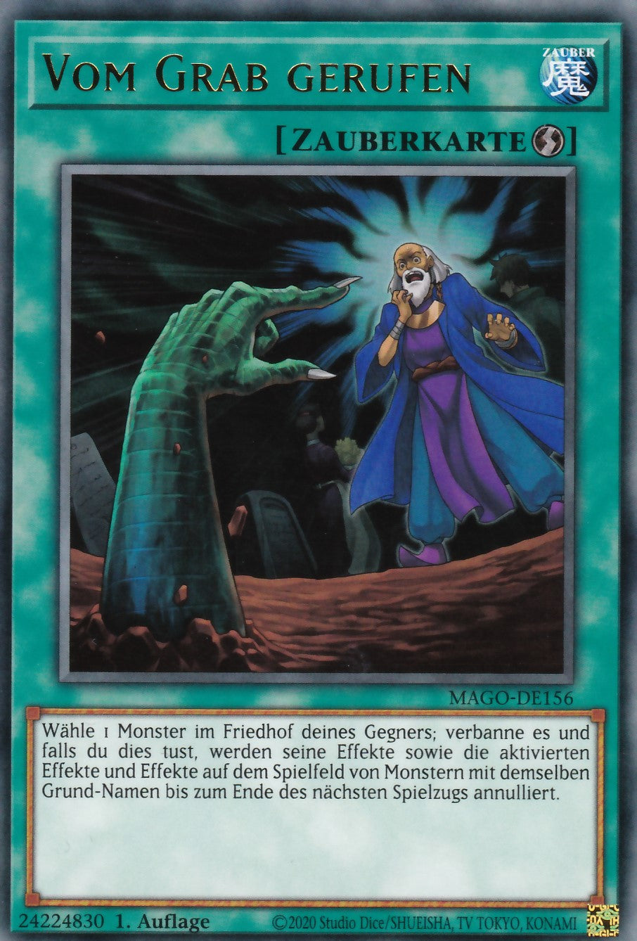 Vom Grab gerufen - MAGO-DE156 - Rare - Reprint - Deutsch - Maximum Gold