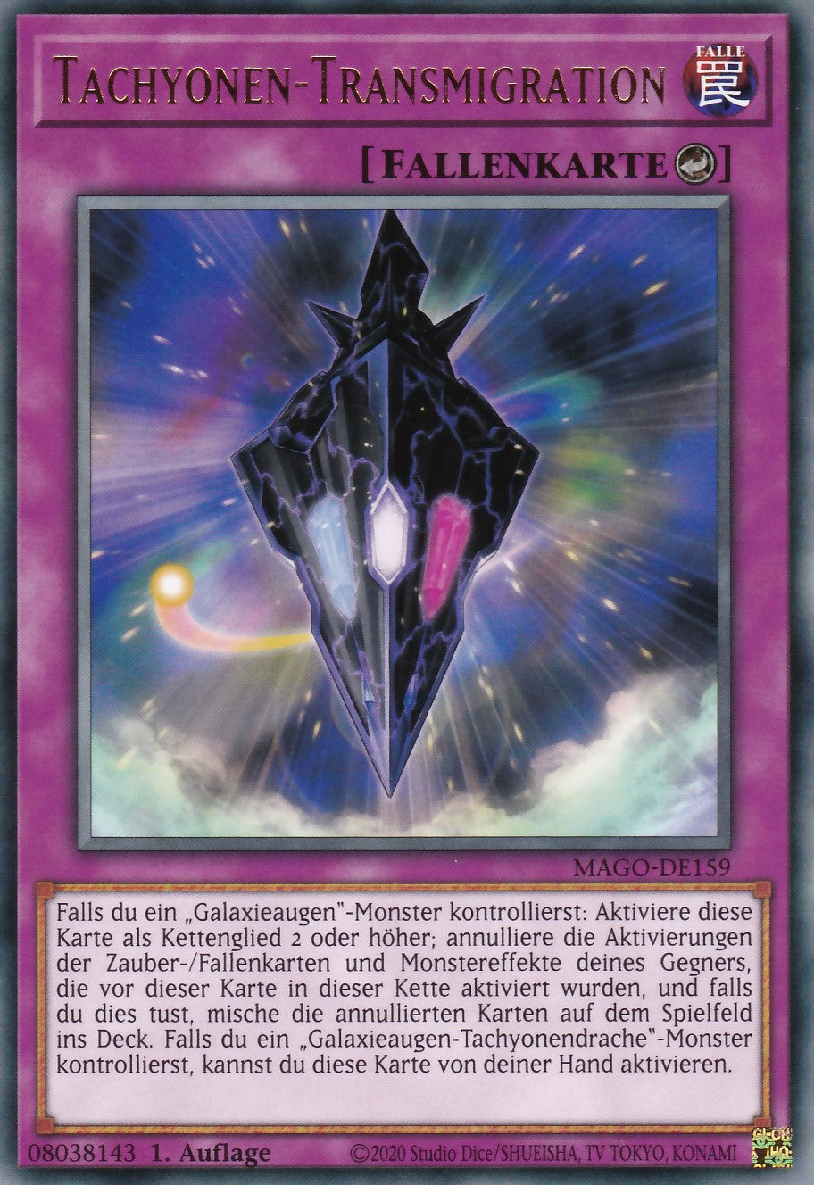 Tachyonen-Transmigration - MAGO-DE159 - Rare - Reprint - Deutsch - Maximum Gold