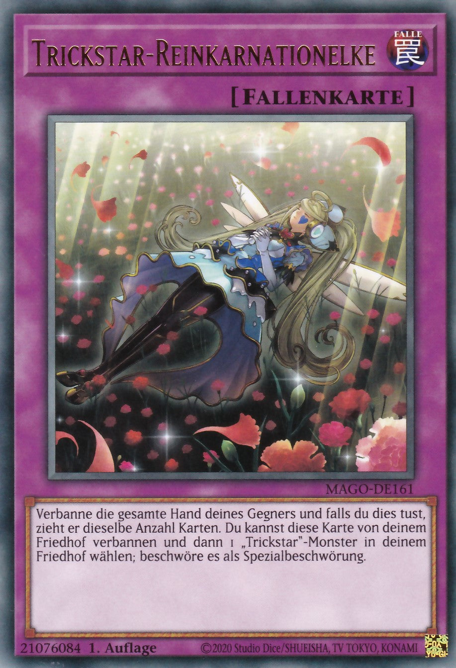 Trickstar-Reinkarnationelke - MAGO-DE161 - Rare - Reprint - Deutsch - Maximum Gold