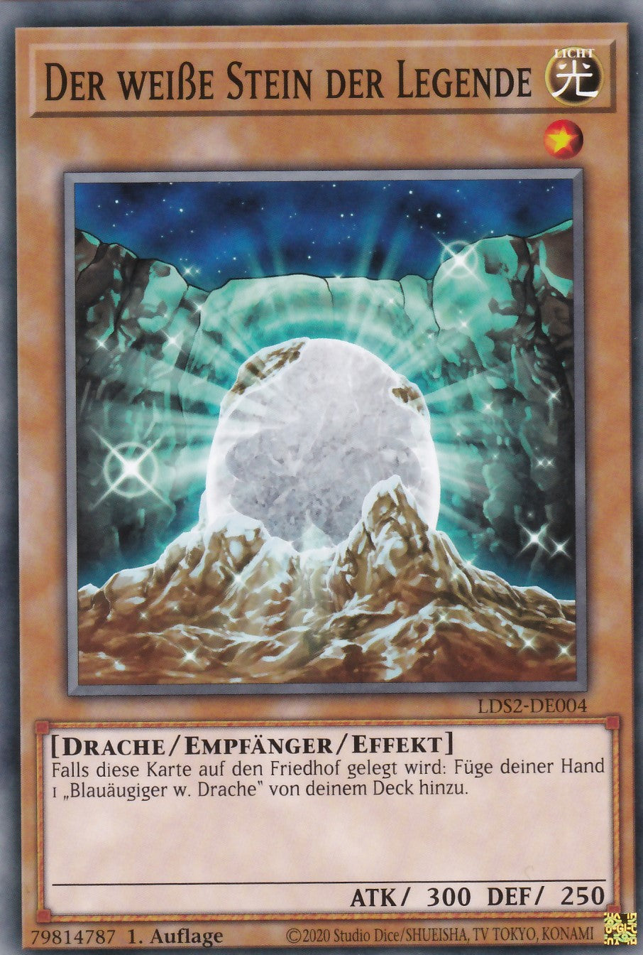Der weiße Stein der Legende - LDS2-DE004 - Common - Deutsch - 1. Auflage - Legendary Duelists: Season 2