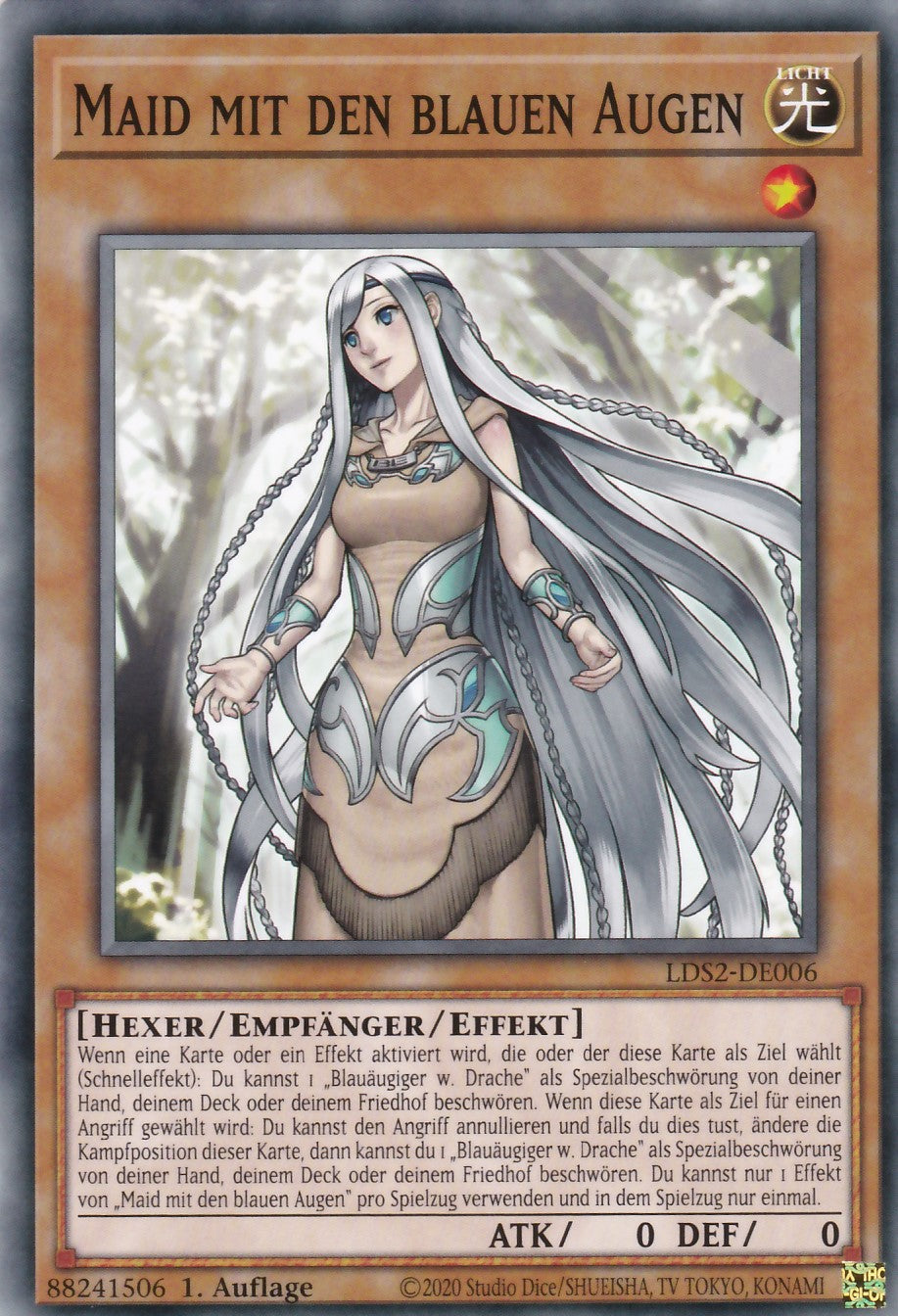 Maid mit den blauen Augen - LDS2-DE006 - Common - Deutsch - 1. Auflage - Legendary Duelists: Season 2