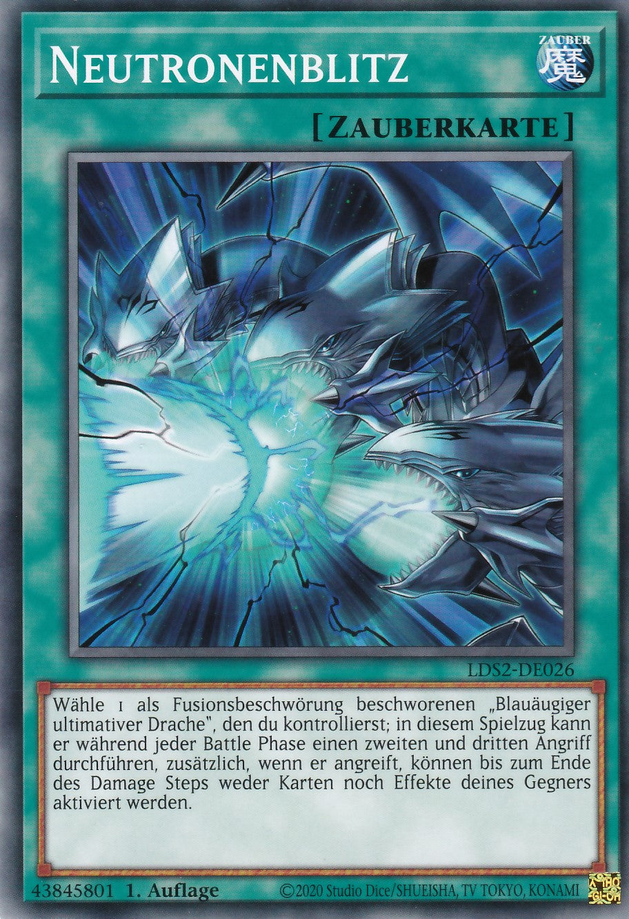 Neutronenblitz - LDS2-DE026 - Common - Deutsch - 1. Auflage - Legendary Duelists: Season 2