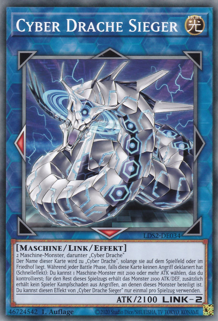 Cyber Drache Sieger - LDS2-DE034 - Common - Deutsch - 1. Auflage - Legendary Duelists: Season 2