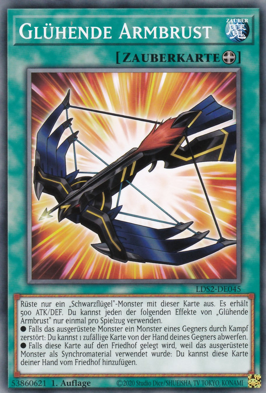 Glühende Armbrust - LDS2-DE045 - Common - Deutsch - 1. Auflage - Legendary Duelists: Season 2
