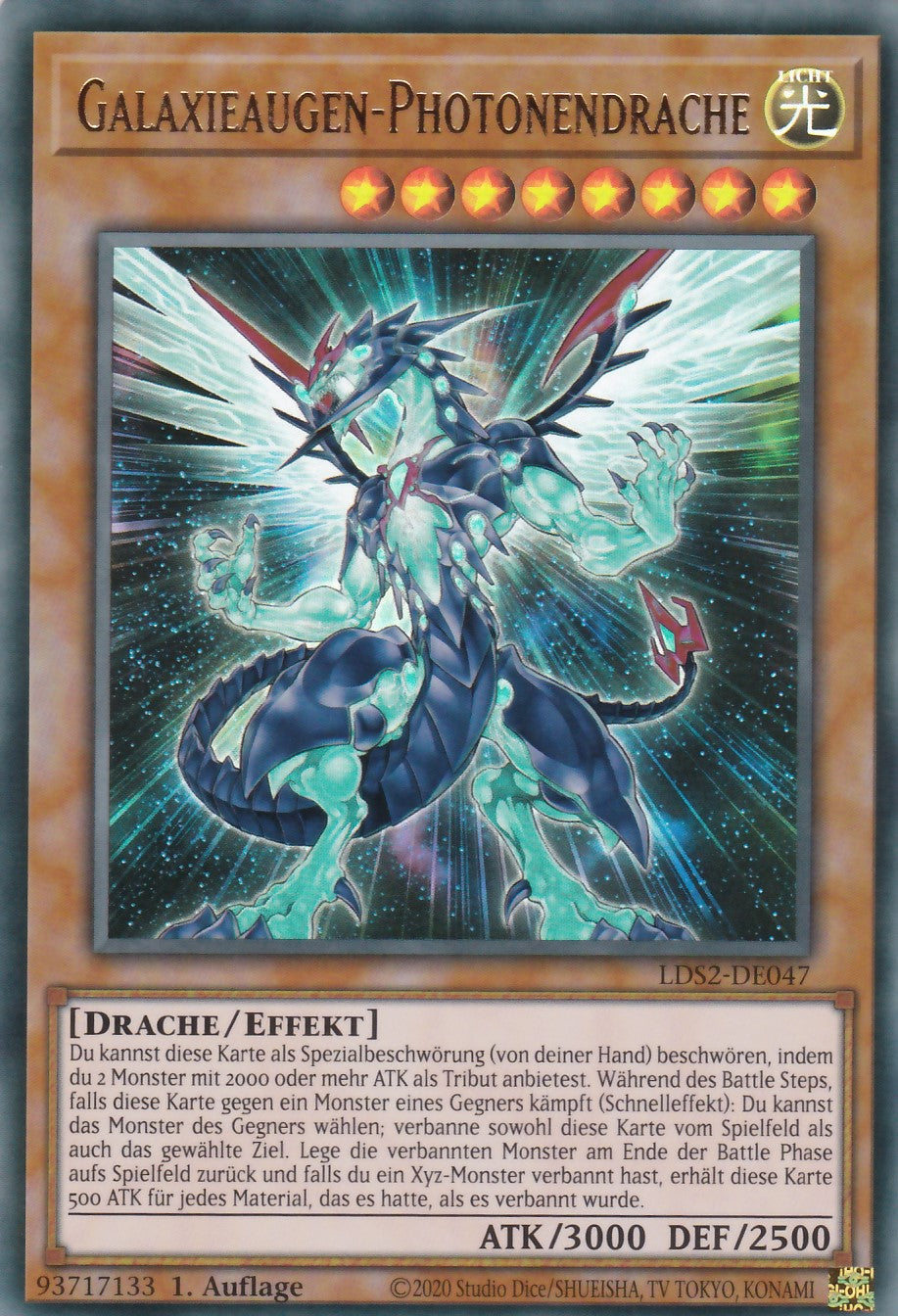 Galaxieaugen-Photonendrache - LDS2-DE047 - Ultra Rare - Deutsch - 1. Auflage - Legendary Duelists: Season 2
