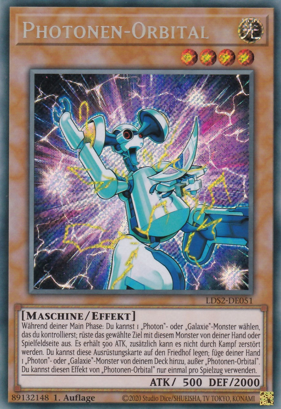 Photonen-Orbital - LDS2-DE051 - Secret Rare - Deutsch - 1. Auflage - Legendary Duelists: Season 2