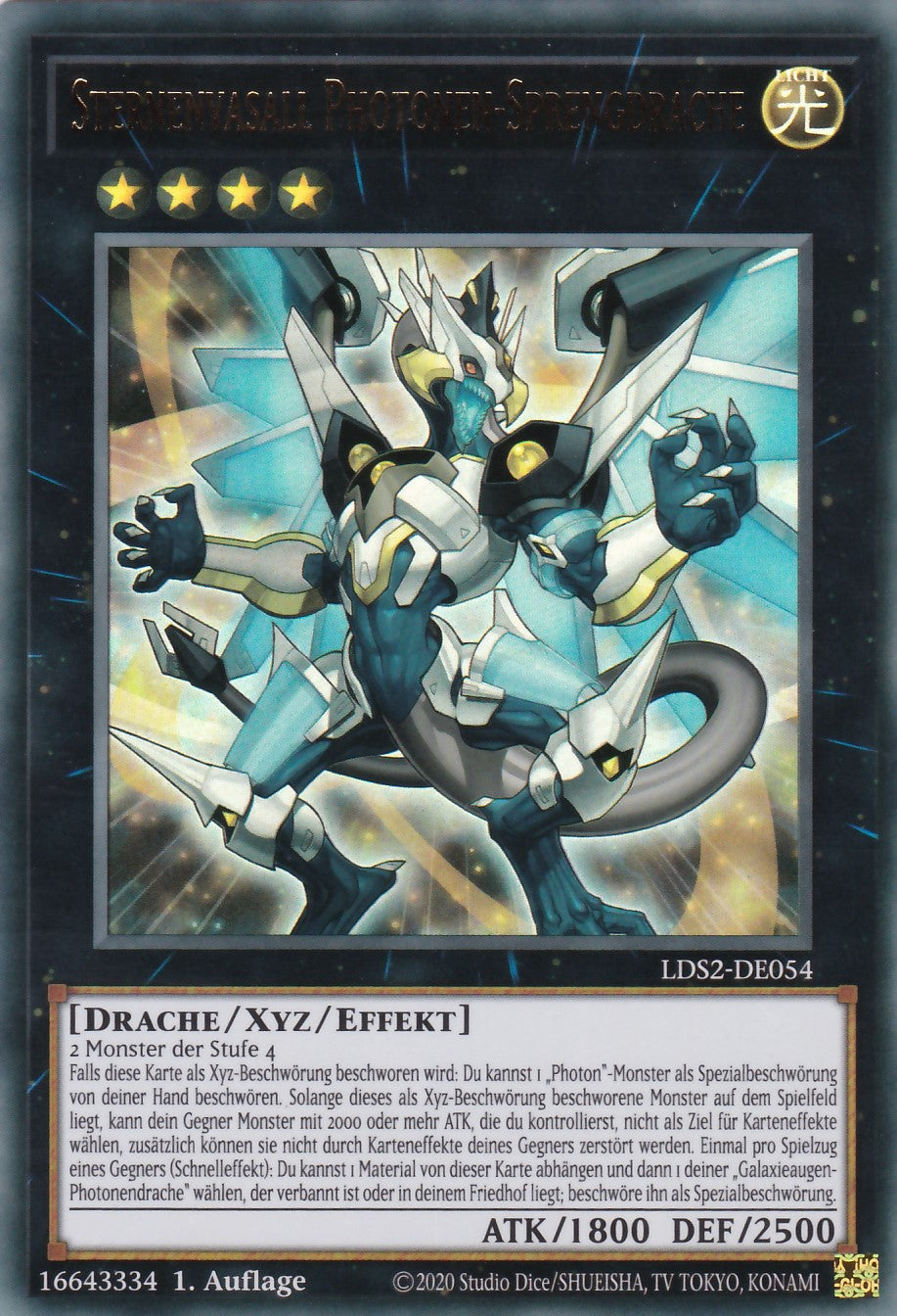 Sternenvasall Photonen-Sprengdrache - LDS2-DE054 - Ultra Rare - Deutsch - 1. Auflage - Legendary Duelists: Season 2