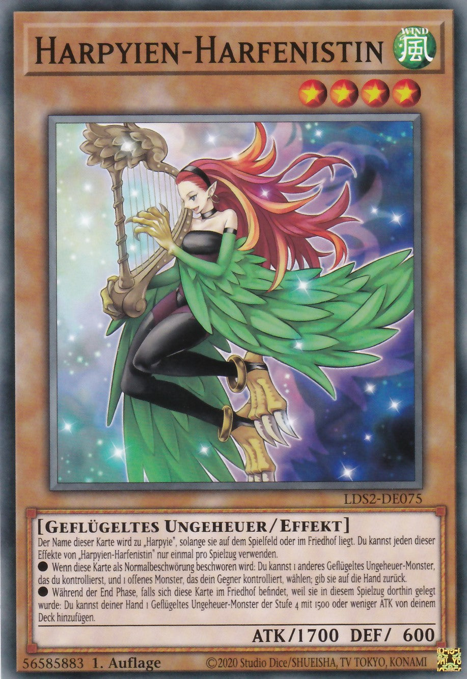 HarpyienHarfenistin LDS2DE075 Common Deutsch 1. Auflage Le