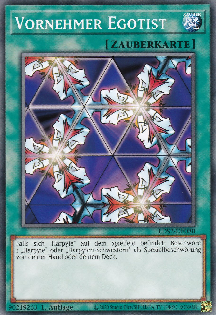 Vornehmer Egotist - LDS2-DE080 - Common - Deutsch - 1. Auflage - Legendary Duelists: Season 2