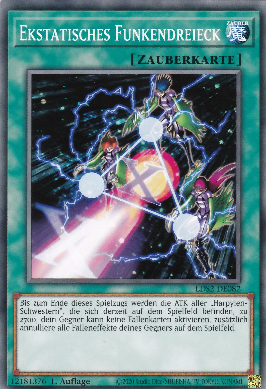 Ekstatisches Funkendreieck - LDS2-DE082 - Common - Deutsch - 1. Auflage - Legendary Duelists: Season 2