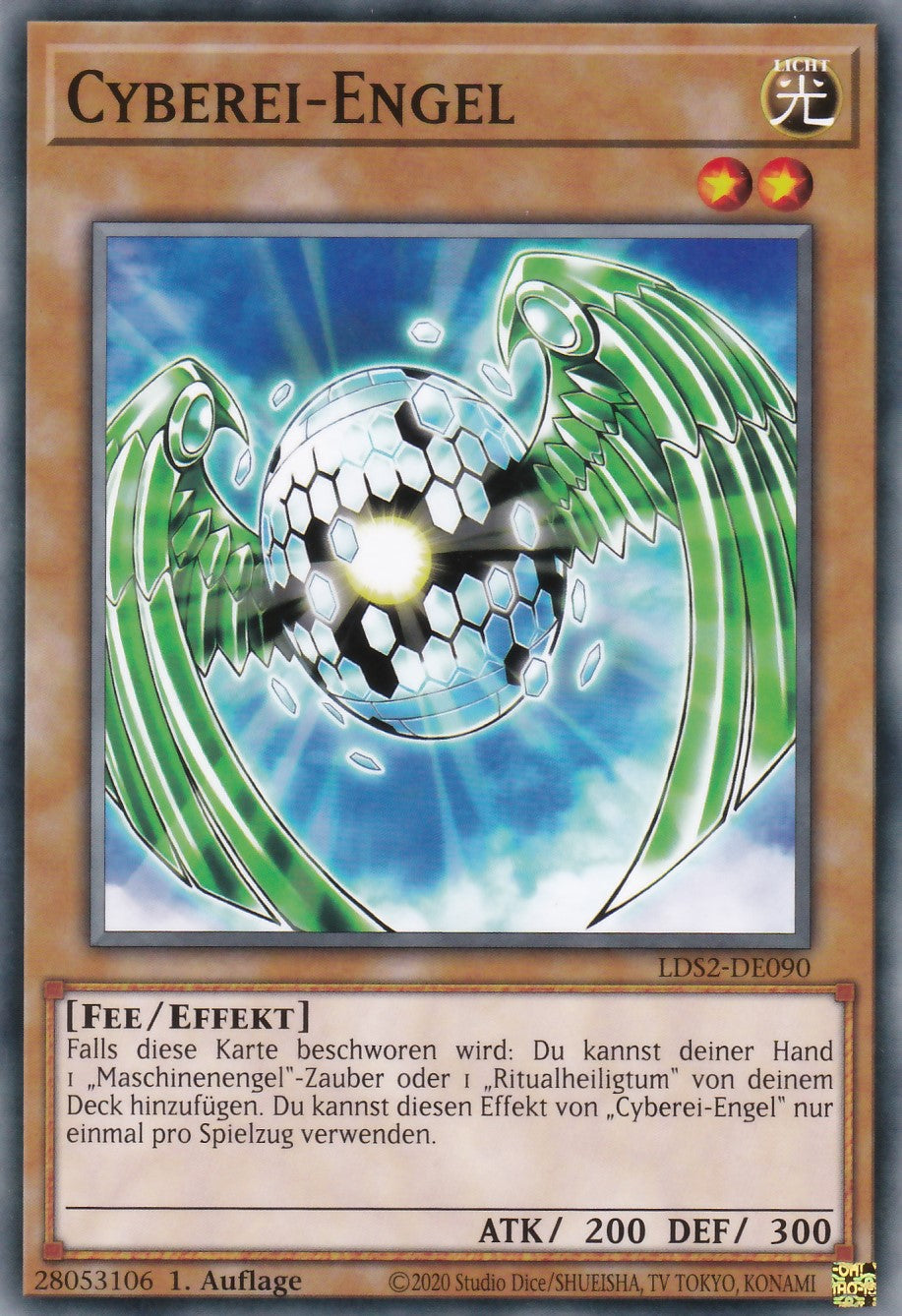 Cyberei-Engel - LDS2-DE090 - Common - Deutsch - 1. Auflage - Legendary Duelists: Season 2