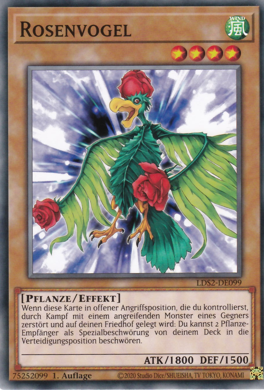 Rosenvogel - LDS2-DE099 - Common - Deutsch - 1. Auflage - Legendary Duelists: Season 2