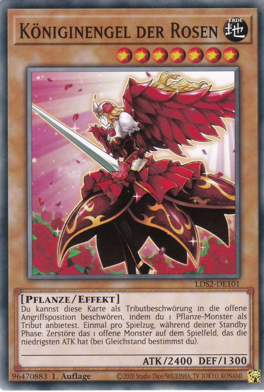 Königinengel der Rosen - LDS2-DE101 - Common - Deutsch - 1. Auflage - Legendary Duelists: Season 2