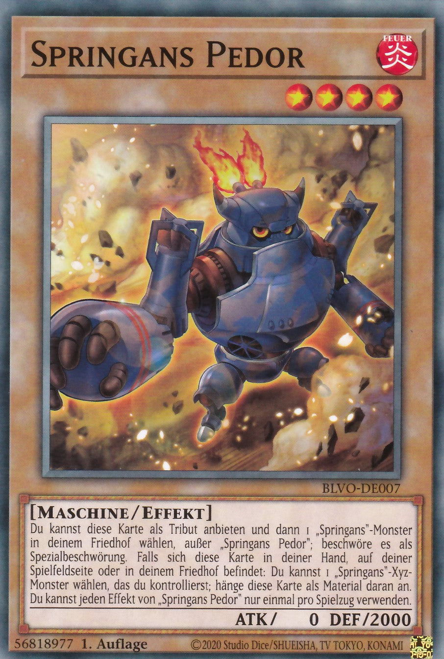 Springans Pedor - BLVO-DE007 - Common - Deutsch - 1. Auflage - Blazing Vortex
