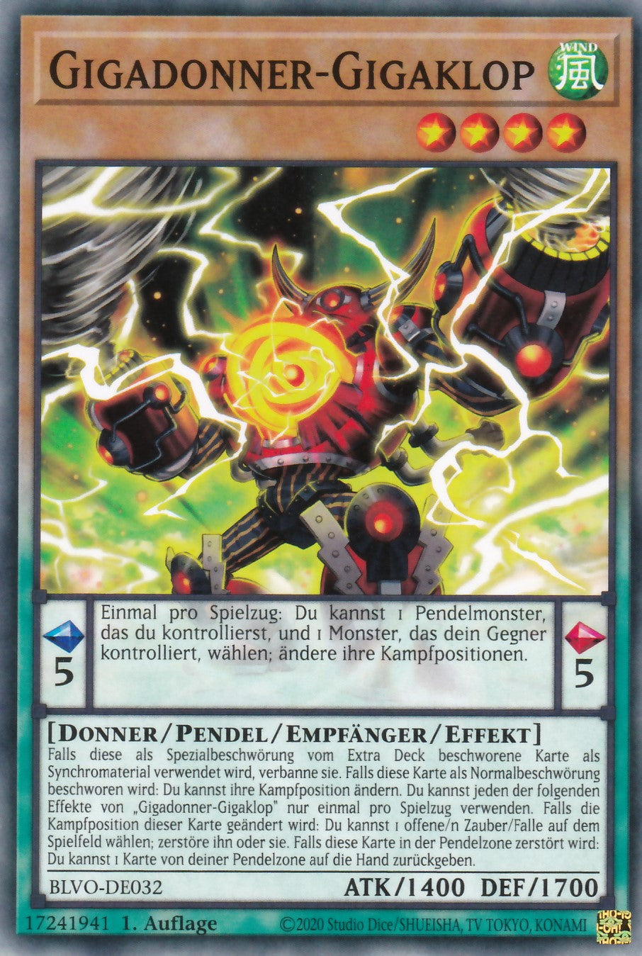 Gigadonner-Gigaklop - BLVO-DE032 - Common - Deutsch - 1. Auflage - Blazing Vortex