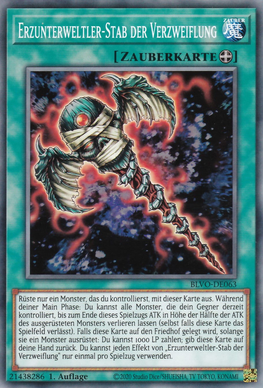 Erzunterweltler-Stab der Verzweiflung - BLVO-DE063 - Common - Deutsch - 1. Auflage - Blazing Vortex