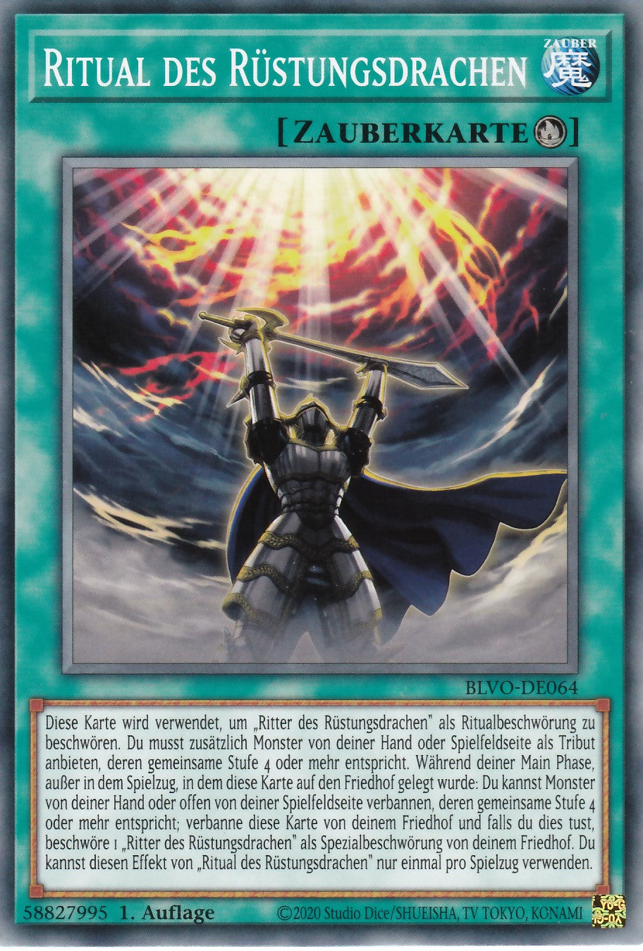 Ritual des Rüstungsdrachen - BLVO-DE064 - Common - Deutsch - 1. Auflage - Blazing Vortex