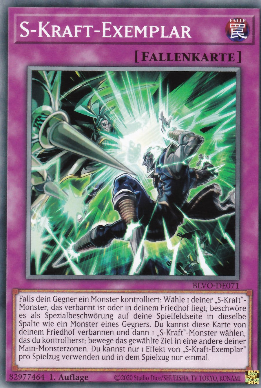 S-Kraft-Exemplar - BLVO-DE071 - Common - Deutsch - 1. Auflage - Blazing Vortex