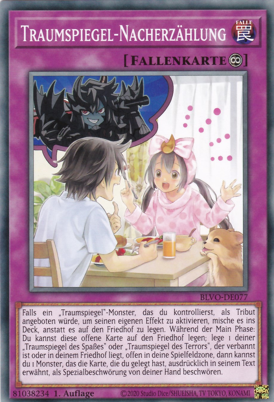 Traumspiegel-Nacherzählung - BLVO-DE077 - Common - Deutsch - 1. Auflage - Blazing Vortex