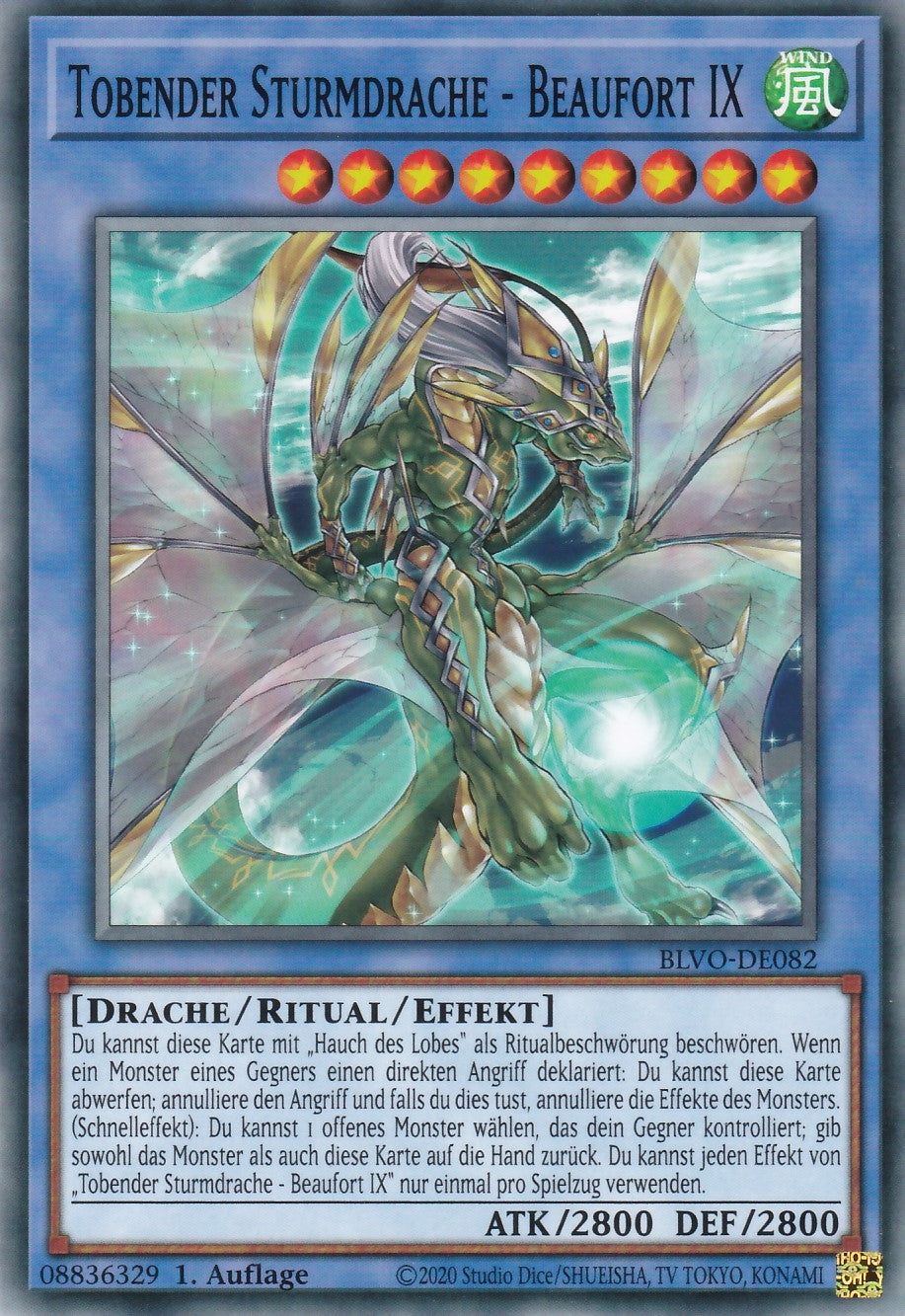 Tobender Sturmdrache - Beaufort IX - BLVO-DE082 - Common - Deutsch - 1. Auflage - Blazing Vortex