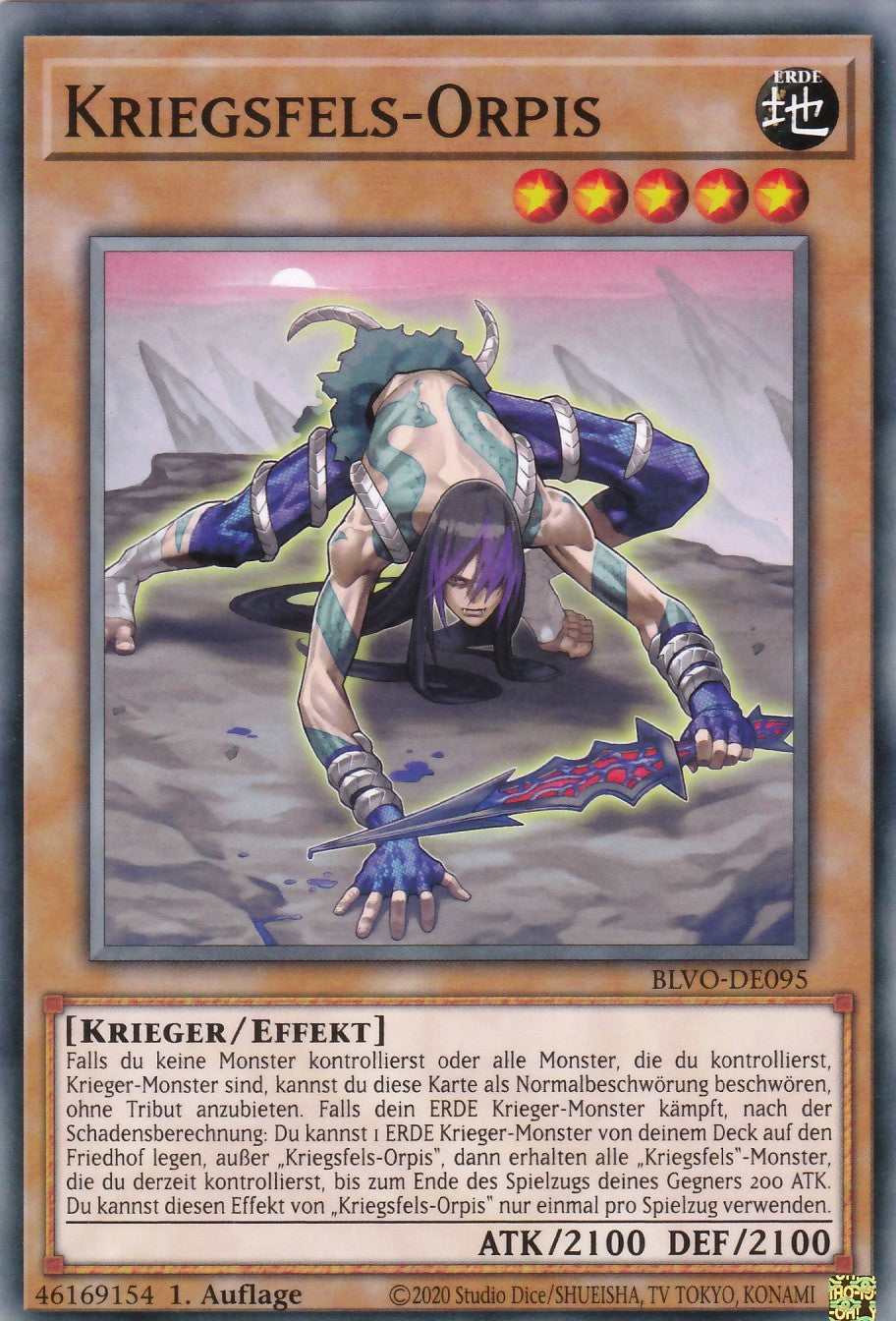 Kriegsfels-Orpis - BLVO-DE095 - Common - Deutsch - 1. Auflage - Blazing Vortex