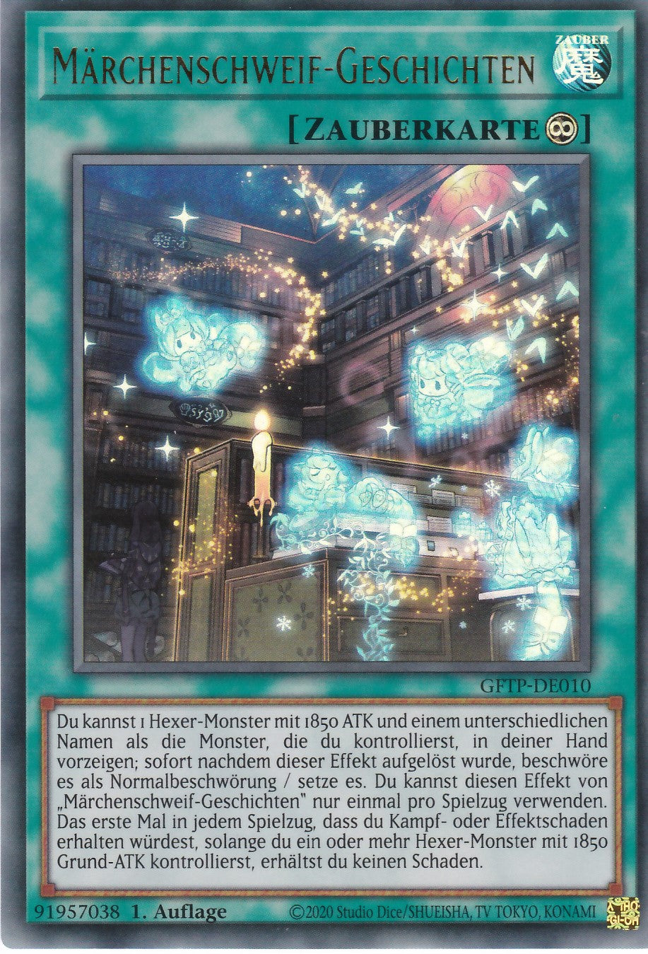 Märchenschweif-Geschichten - GFTP-DE010 - Ultra Rare - Deutsch - 1. Auflage - Ghosts From the Past