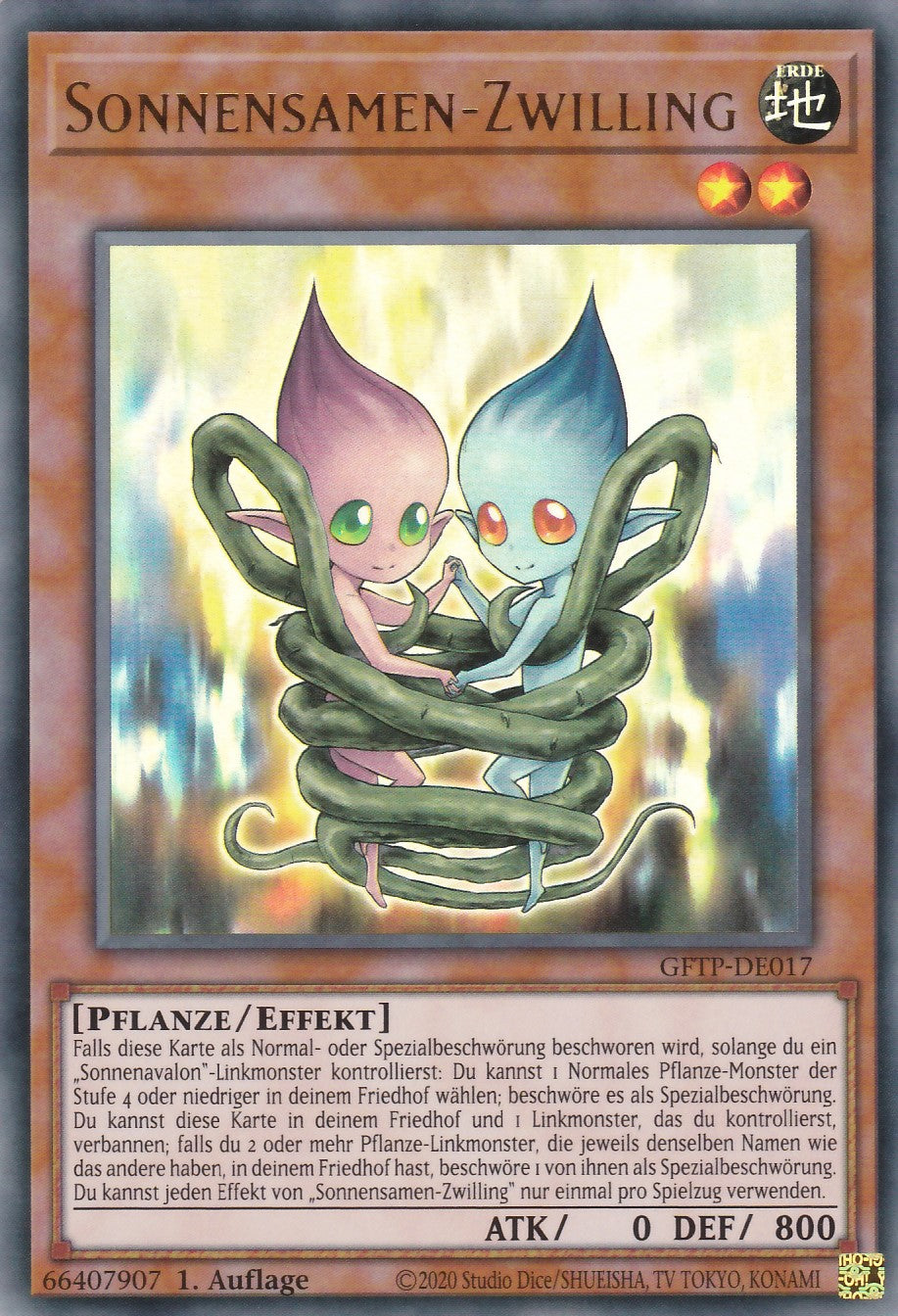 Sonnensamen-Zwilling - GFTP-DE017 - Ultra Rare - Deutsch - 1. Auflage - Ghosts From the Past