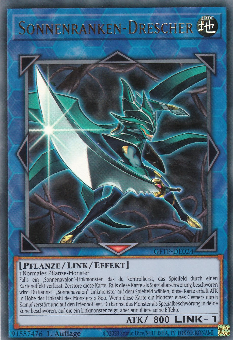 Sonnenranken-Drescher - GFTP-DE024 - Ultra Rare - Deutsch - 1. Auflage - Ghosts From the Past