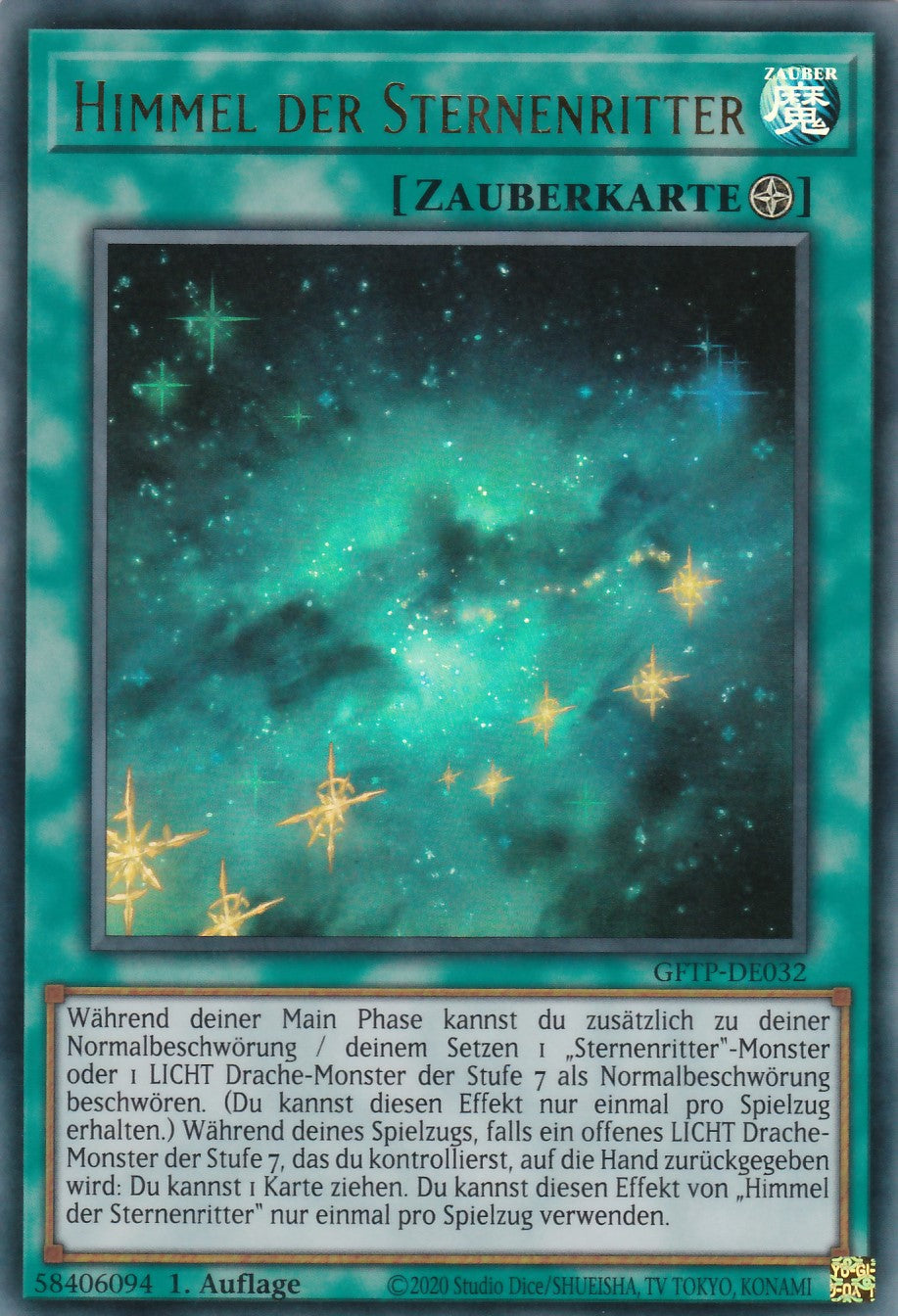 Himmel der Sternenritter - GFTP-DE032 - Ultra Rare - Deutsch - 1. Auflage - Ghosts From the Past