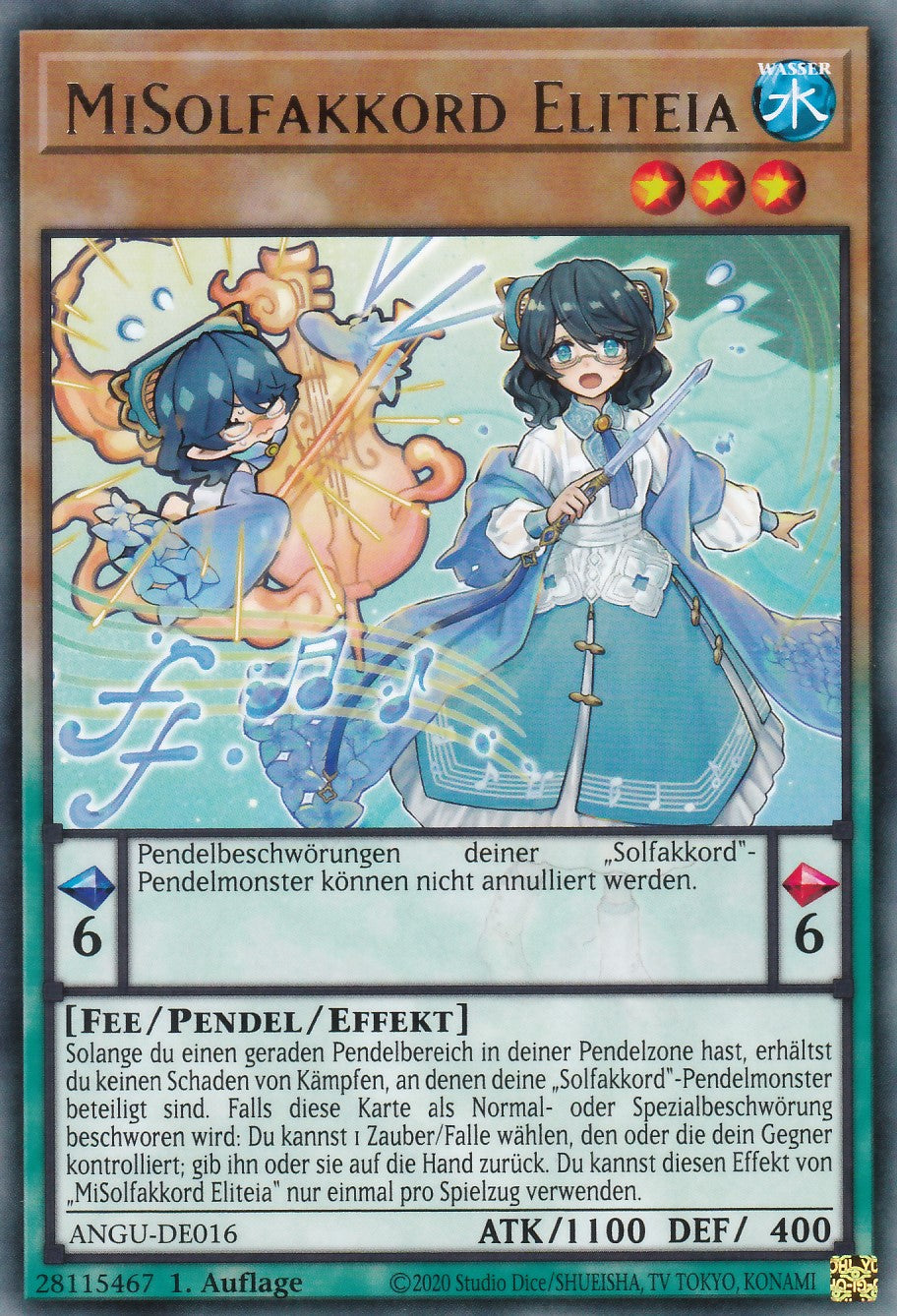 MiSolfakkord Eliteia - ANGU-DE016 - Rare - Deutsch - 1. Auflage - Ancient Guardians