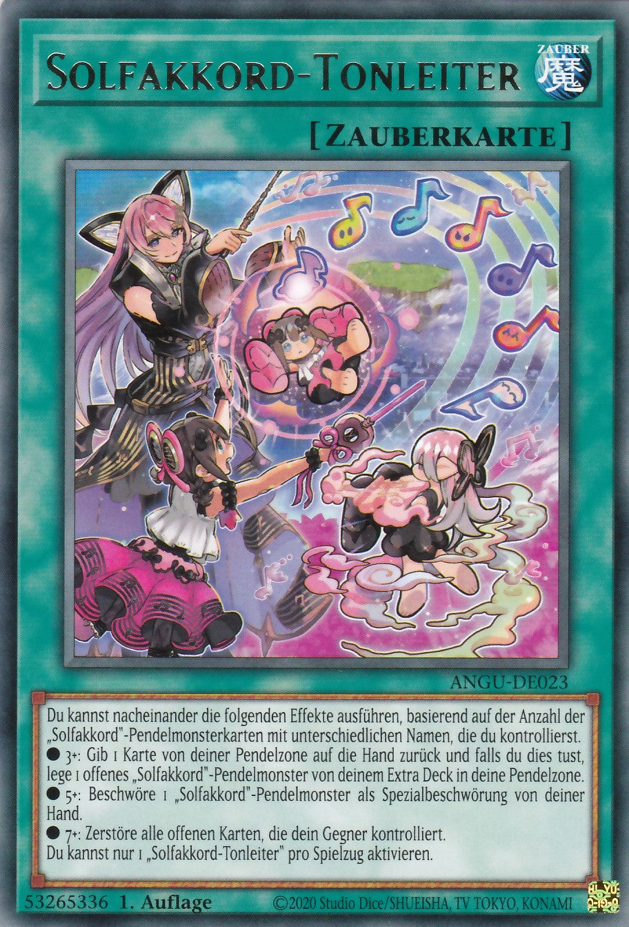 Solfakkord-Tonleiter - ANGU-DE023 - Rare - Deutsch - 1. Auflage - Ancient Guardians