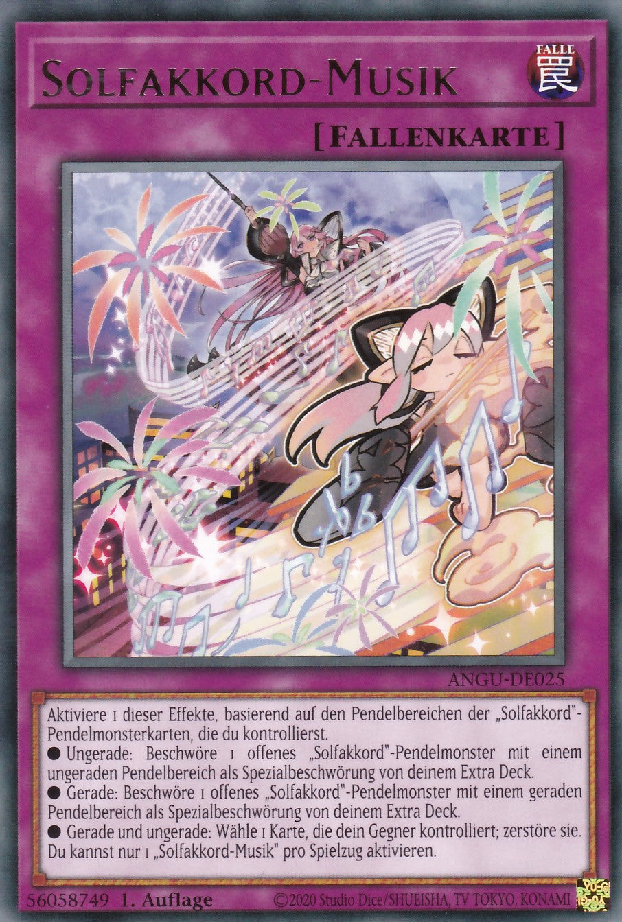 Solfakkord-Musik - ANGU-DE025 - Rare - Deutsch - 1. Auflage - Ancient Guardians