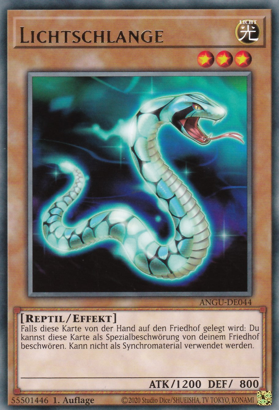 Lichtschlange - ANGU-DE044 - Rare - Deutsch - 1. Auflage - Ancient Guardians