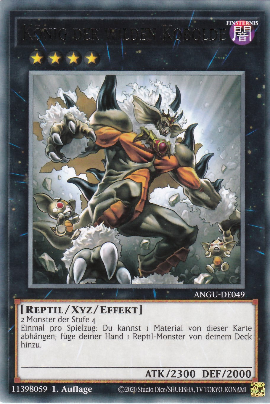 König der wilden Kobolde - ANGU-DE049 - Rare - Deutsch - 1. Auflage - Ancient Guardians