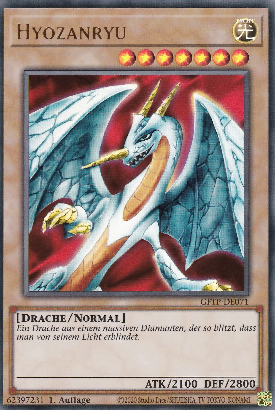 Hyozanryu - GFTP-DE071 - Ultra Rare - Deutsch - 1. Auflage - Ghosts From the Past