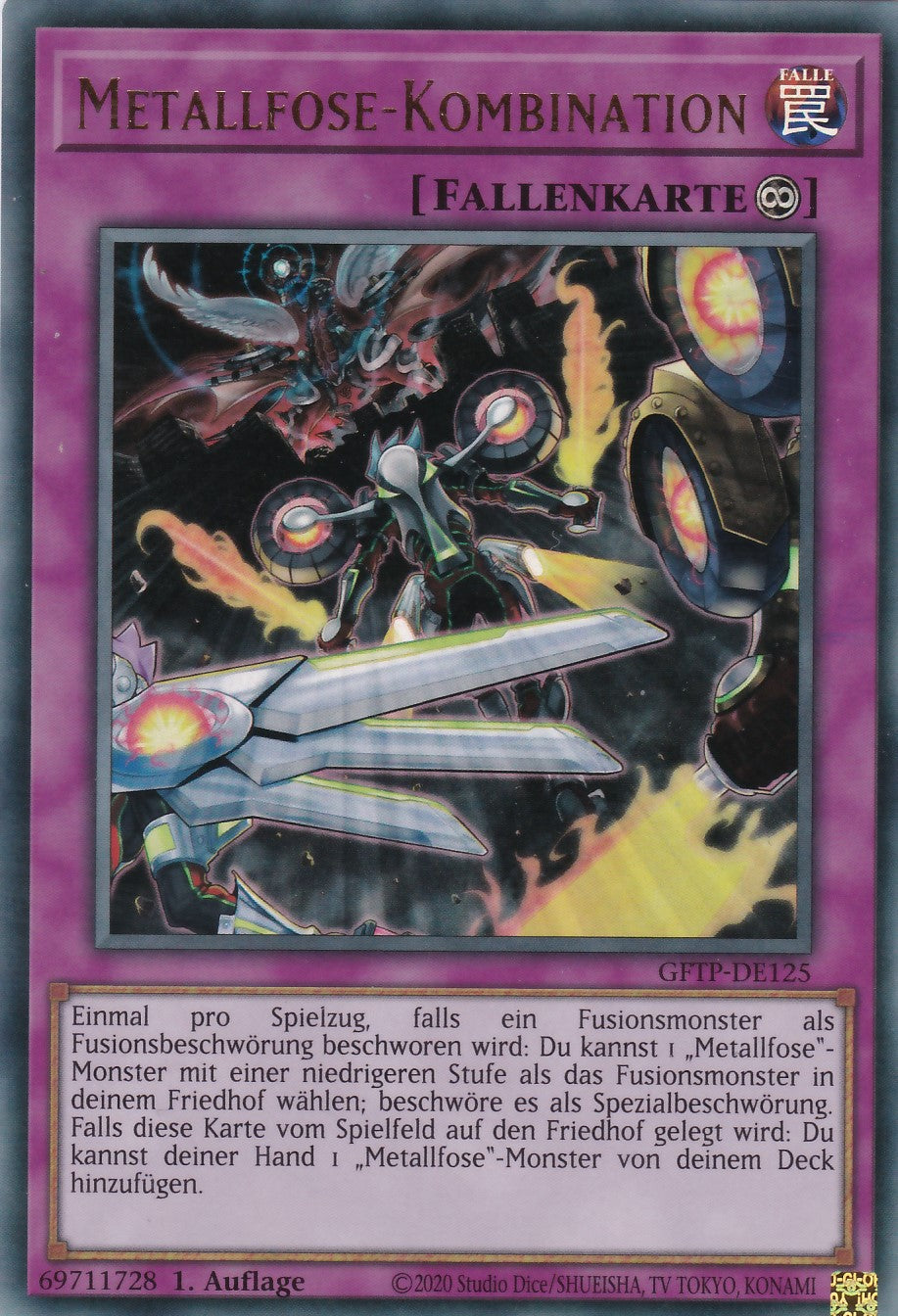Metallfose-Kombination - GFTP-DE125 - Ultra Rare - Deutsch - 1. Auflage - Ghosts From the Past