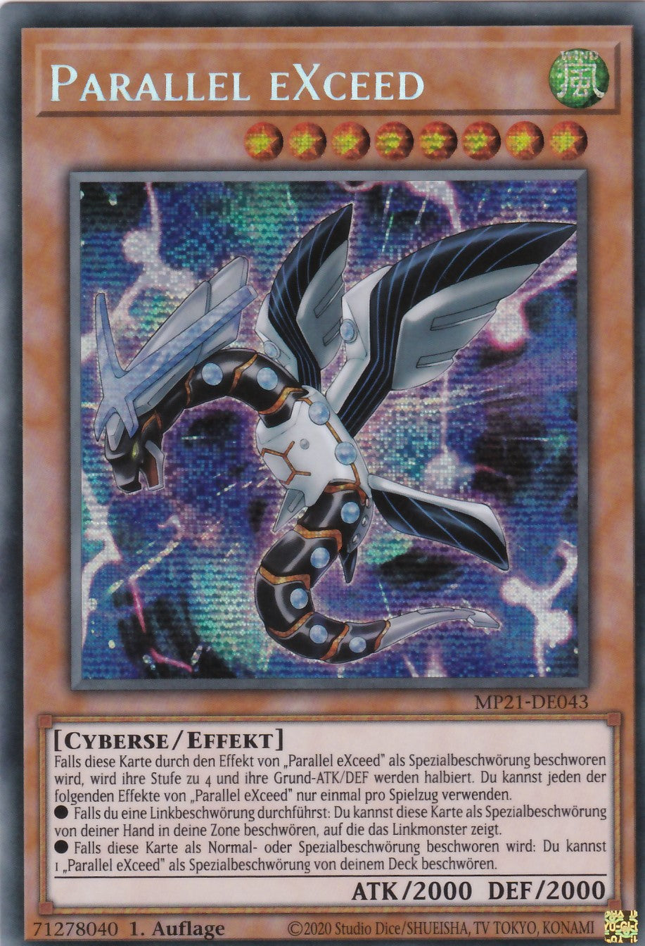 Parallel eXceed - MP21-DE043 - Secret Rare - Deutsch - 1. Auflage - 2021 Tin of Ancient Battles