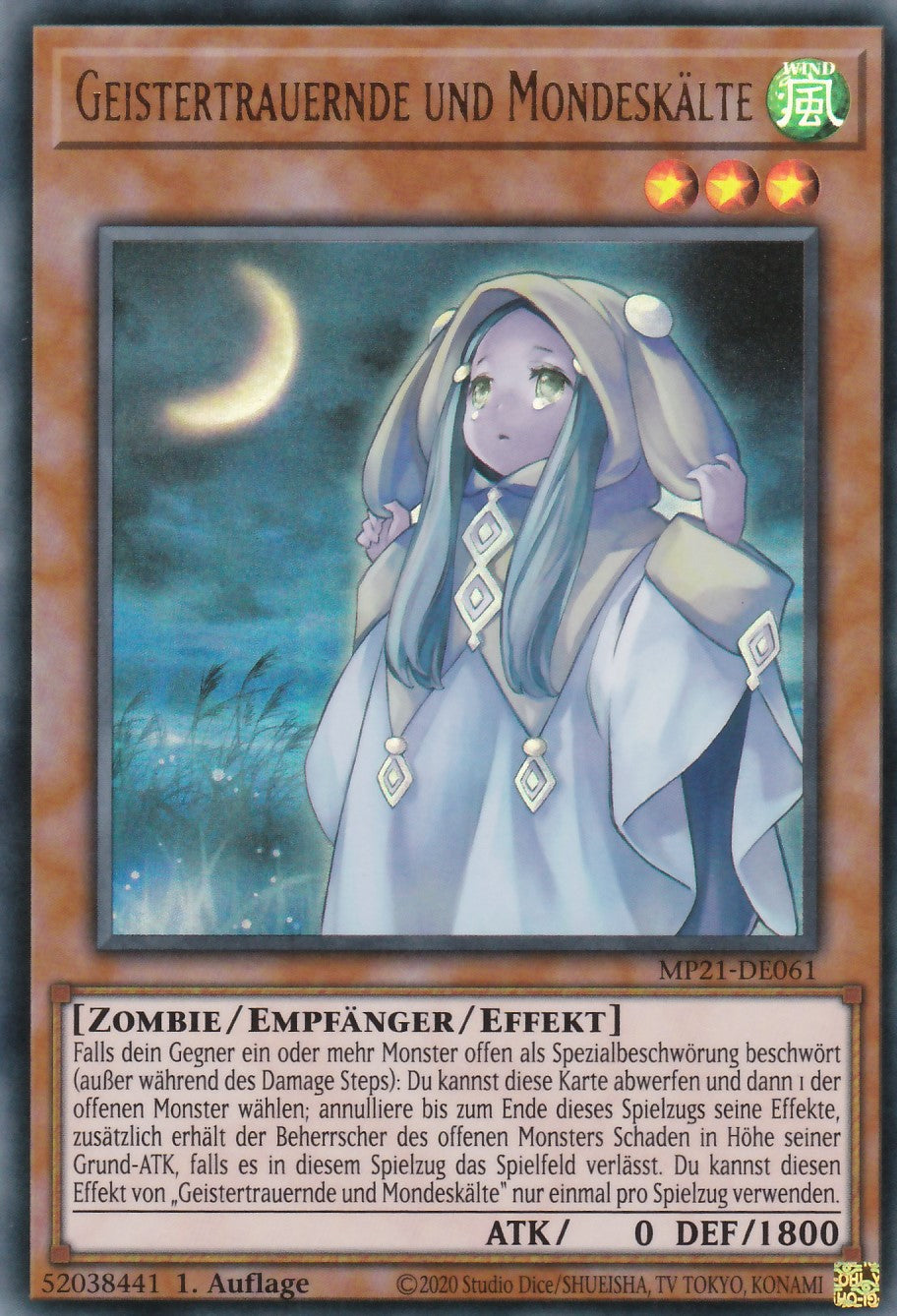 Geistertrauernde und Mondeskälte - MP21-DE061 - Ultra Rare - Deutsch - 1. Auflage - 2021 Tin of Ancient Battles