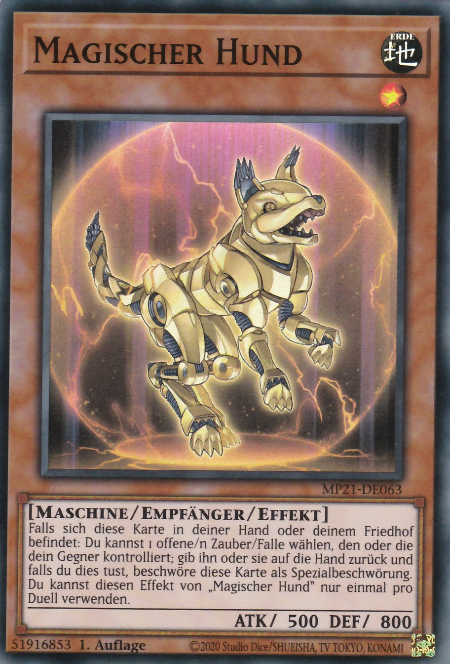 Magischer Hund - MP21-DE063 - Super Rare - Deutsch - 1. Auflage - 2021 Tin of Ancient Battles