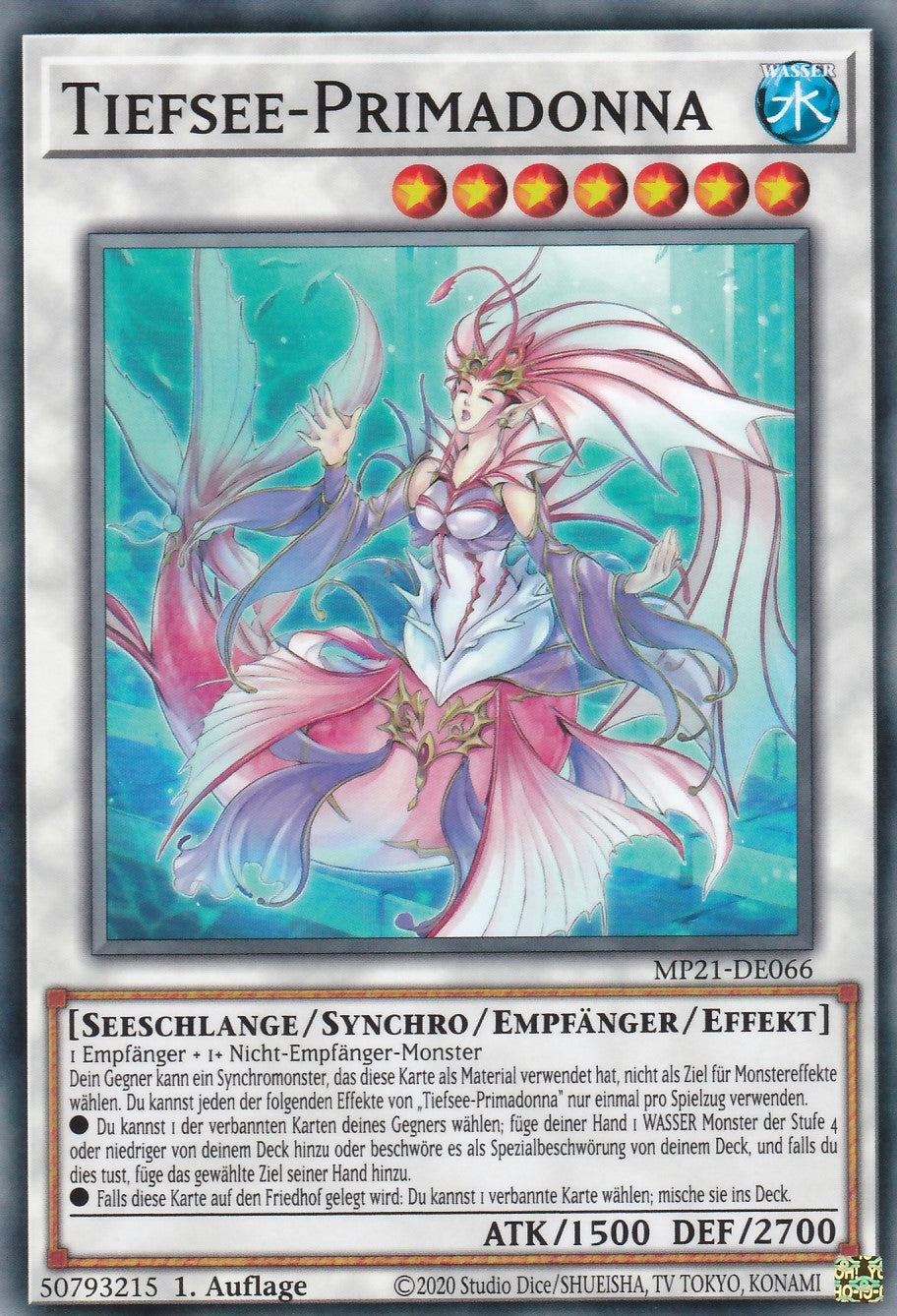 Tiefsee-Primadonna - MP21-DE066 - Super Rare - Deutsch - 1. Auflage - 2021 Tin of Ancient Battles