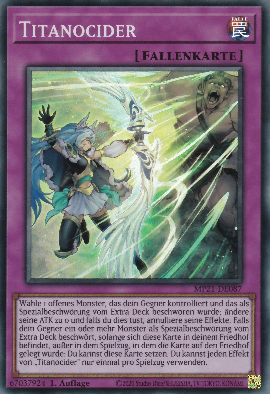Titanocider - MP21-DE087 - Super Rare - Deutsch - 1. Auflage - 2021 Tin of Ancient Battles