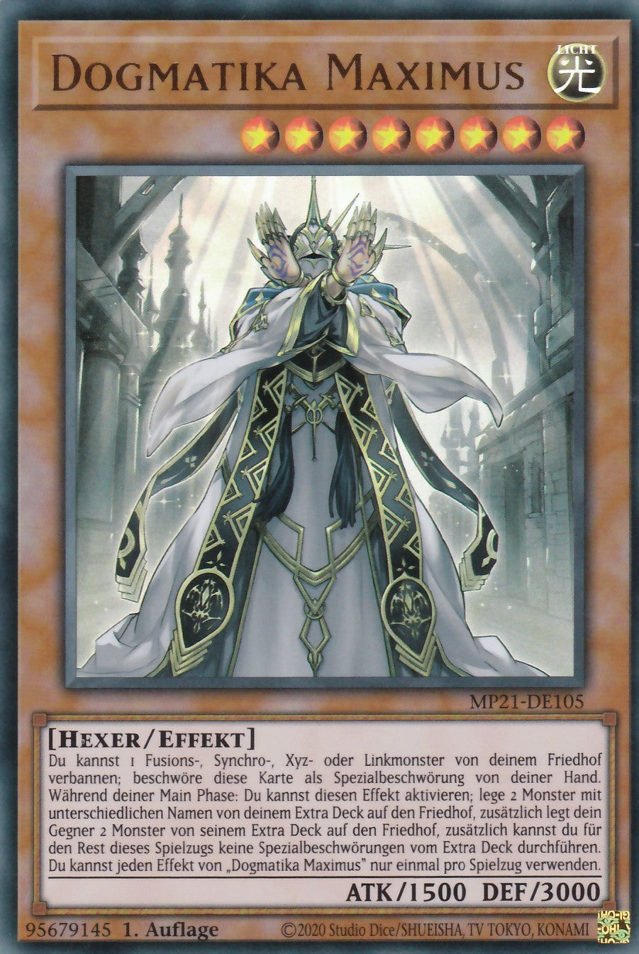 Dogmatika Maximus - MP21-DE105 - Ultra Rare - Deutsch - 1. Auflage - 2021 Tin of Ancient Battles