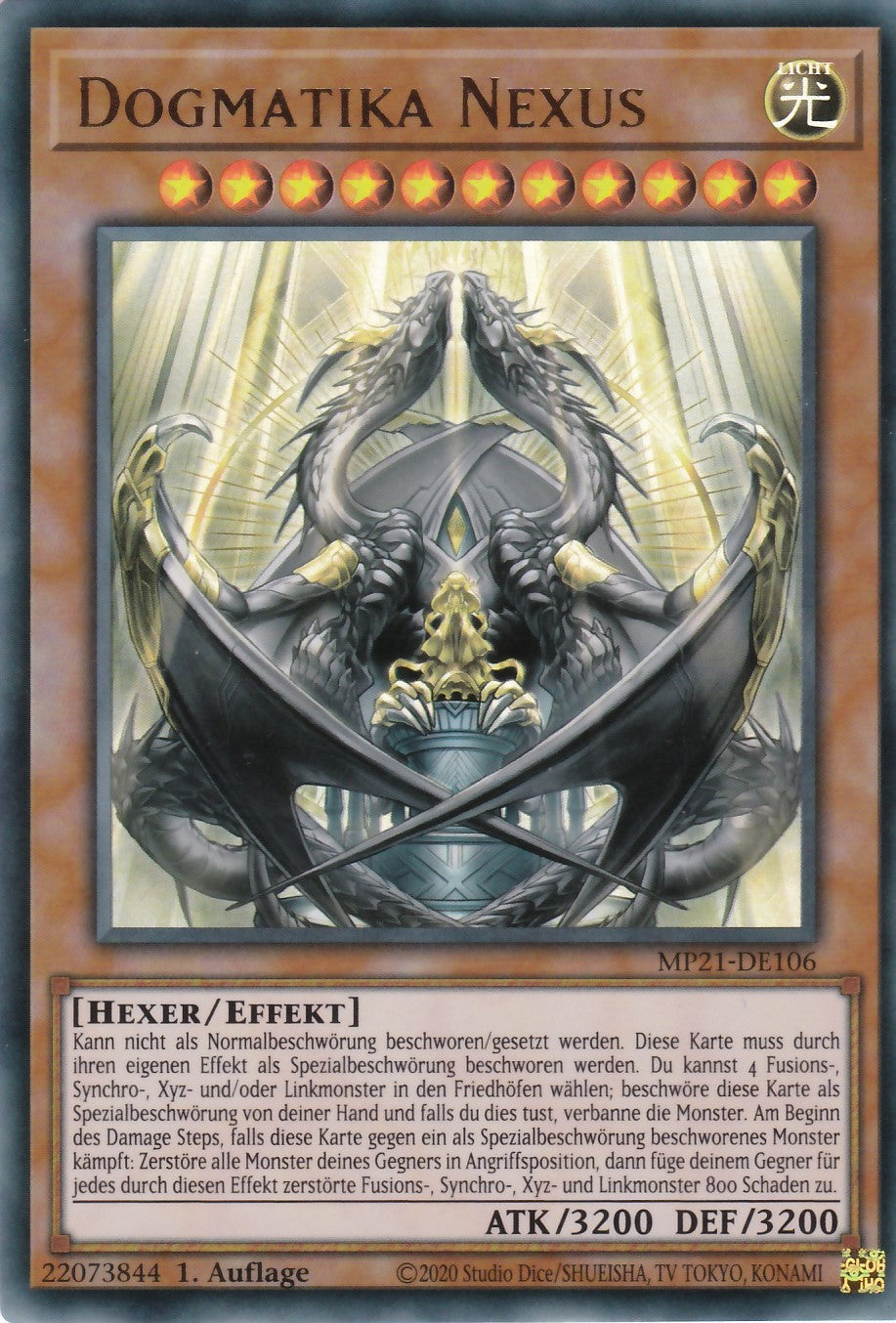 Dogmatika Nexus - MP21-DE106 - Ultra Rare - Deutsch - 1. Auflage - 2021 Tin of Ancient Battles