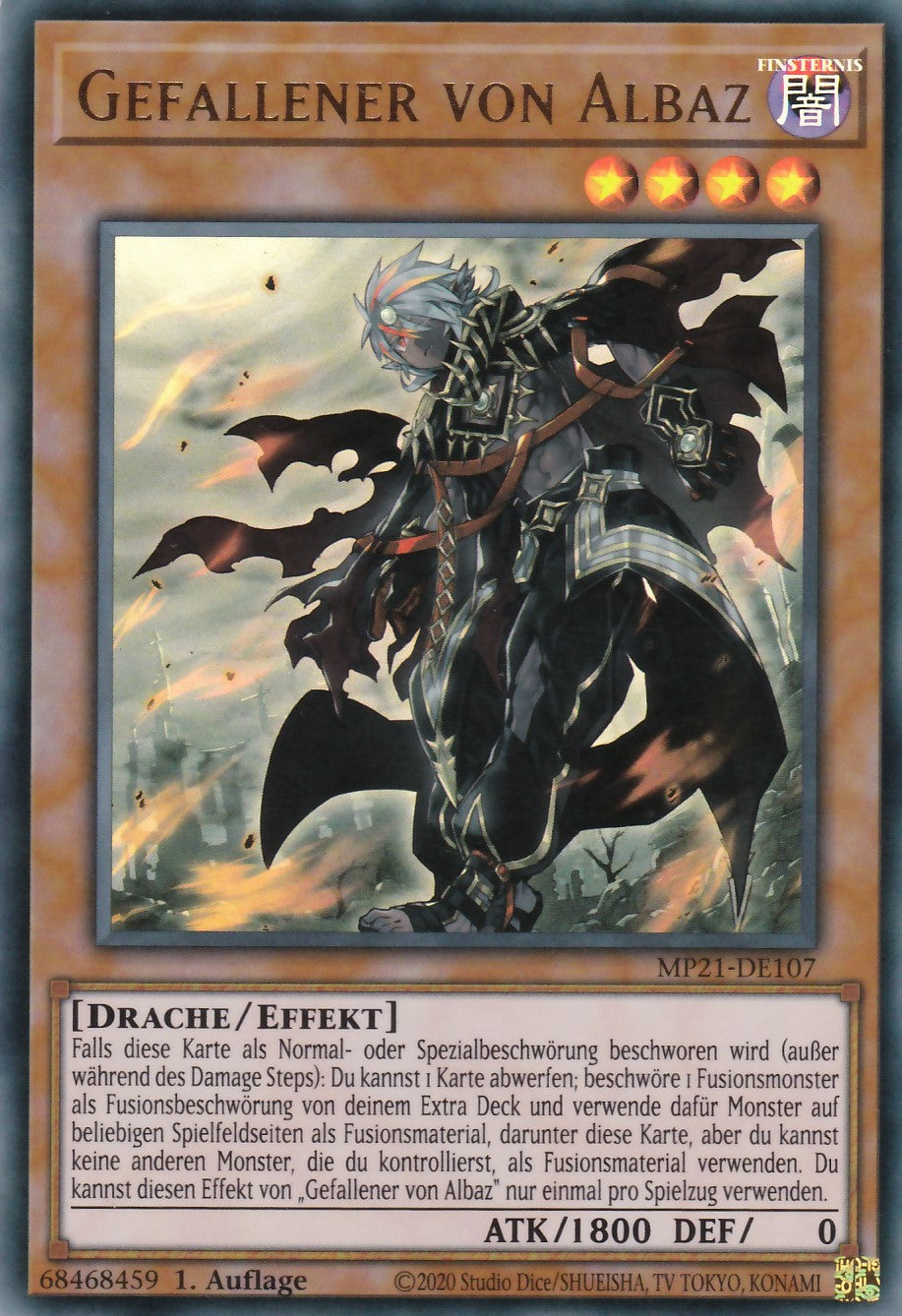 Gefallener von Albaz - MP21-DE107 - Ultra Rare - Deutsch - 1. Auflage - 2021 Tin of Ancient Battles