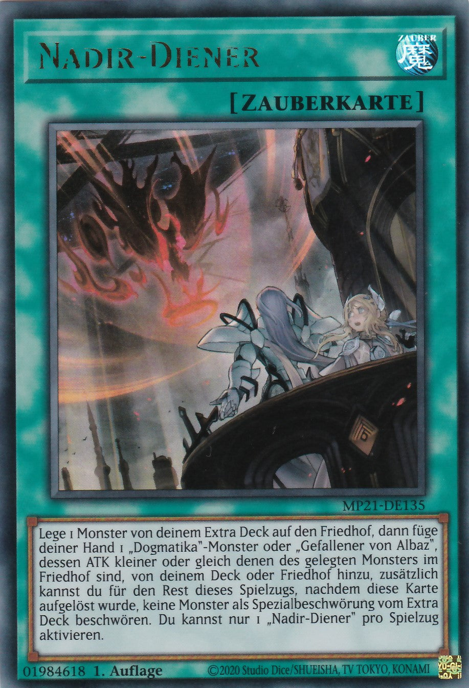 Nadir-Diener - MP21-DE135 - Ultra Rare - Deutsch - 1. Auflage - 2021 Tin of Ancient Battles