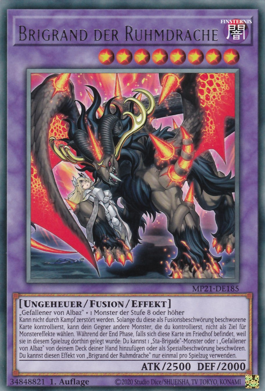 Brigrand der Ruhmdrache - MP21-DE185 - Rare - Deutsch - 1. Auflage - 2021 Tin of Ancient Battles