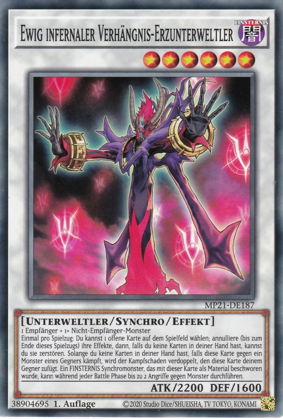 Ewig infernaler Verhängnis-Erzunterweltler - MP21-DE187 - Common - Deutsch - 1. Auflage - 2021 Tin of Ancient Battles
