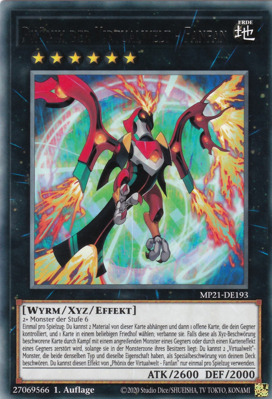 Phönix der Virtualwelt - Fanfan - MP21-DE193 - Rare - Deutsch - 1. Auflage - 2021 Tin of Ancient Battles